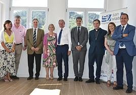 Este lunes se inauguraron las instalaciones del centro San Viator que servirán como punto de inflexión para mejorar la formación y el empleo en la comarca.