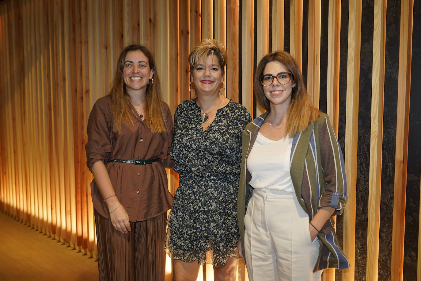 Amaia Jugo, Rocío Bravo e Itziar Paunero.