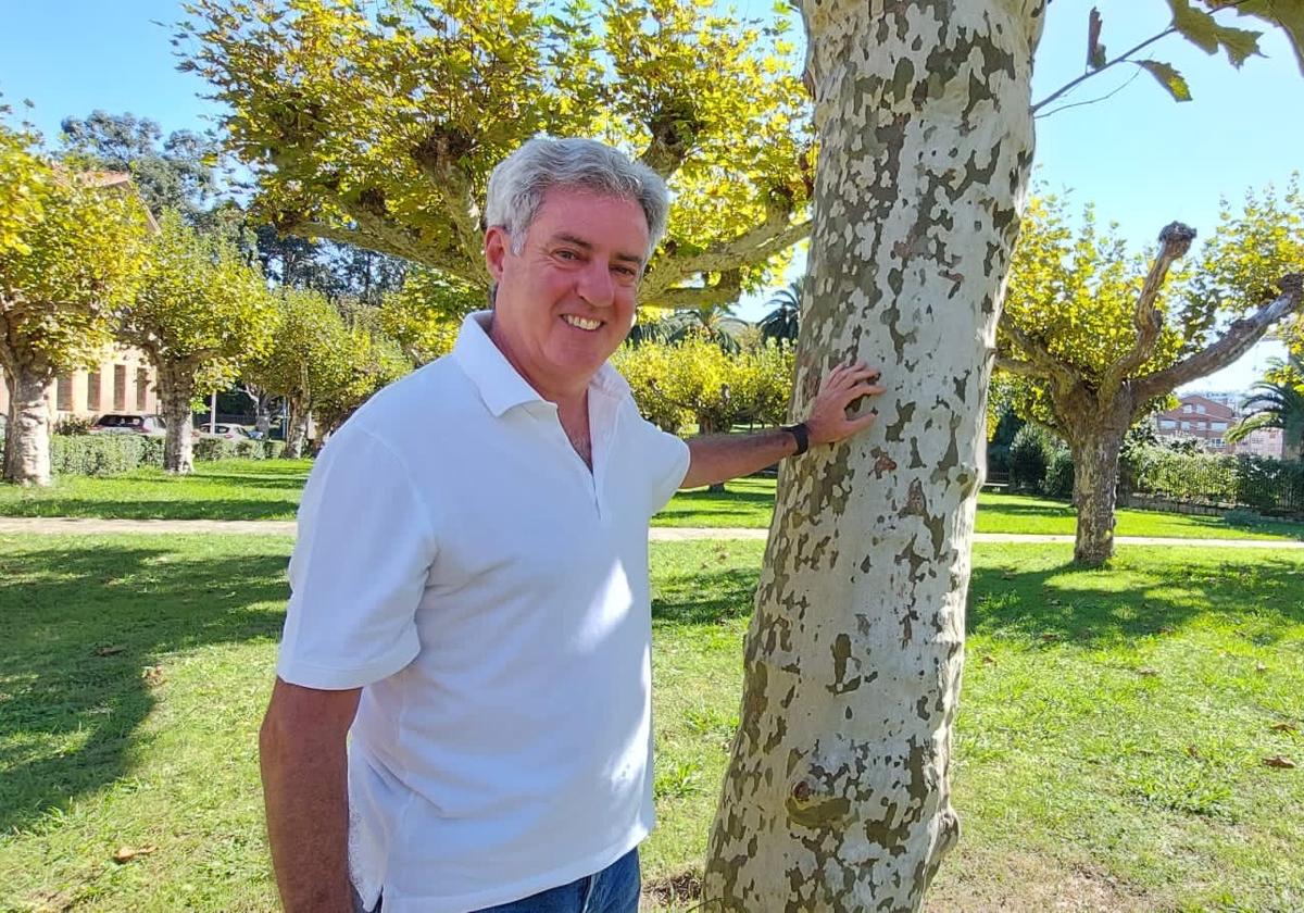 Jesús Etxebarria, presidente de la asociación vasca de 'walking football'.