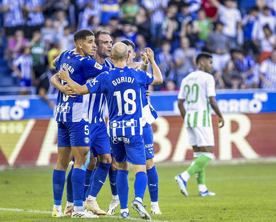 Alavés-Betis en imágenes