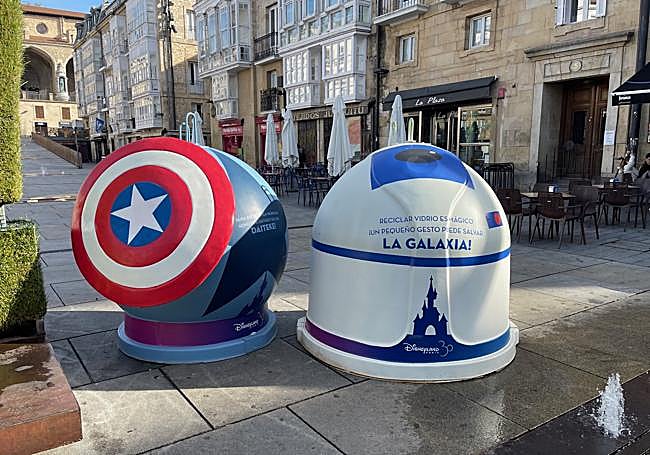 Otros dos de los contenedores que se verán por Vitoria.