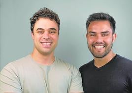 El psicólogo Pedro Espinosa y el ingeniero Aniol Hervás, fundadores de la 'startup' barcelonesa Emocional.