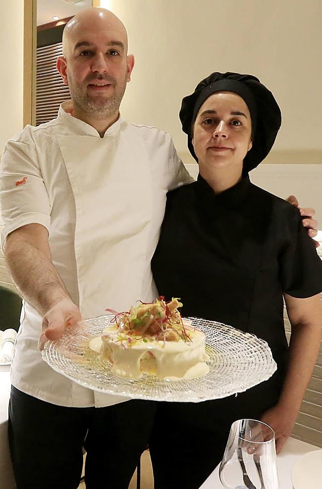 Álex Cerrato y María Bedia, los autores de la mejor ensaladilla rusa a nivel nacional.