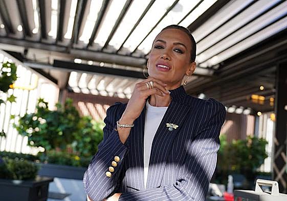 Nieves Álvarez ha presentado en Bilbao una crema que lleva su nombre.