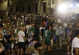 El Casco Viejo de Vitoria es el barrio más afectado por el ocio nocturno y la nueva ordenanza del ruido.