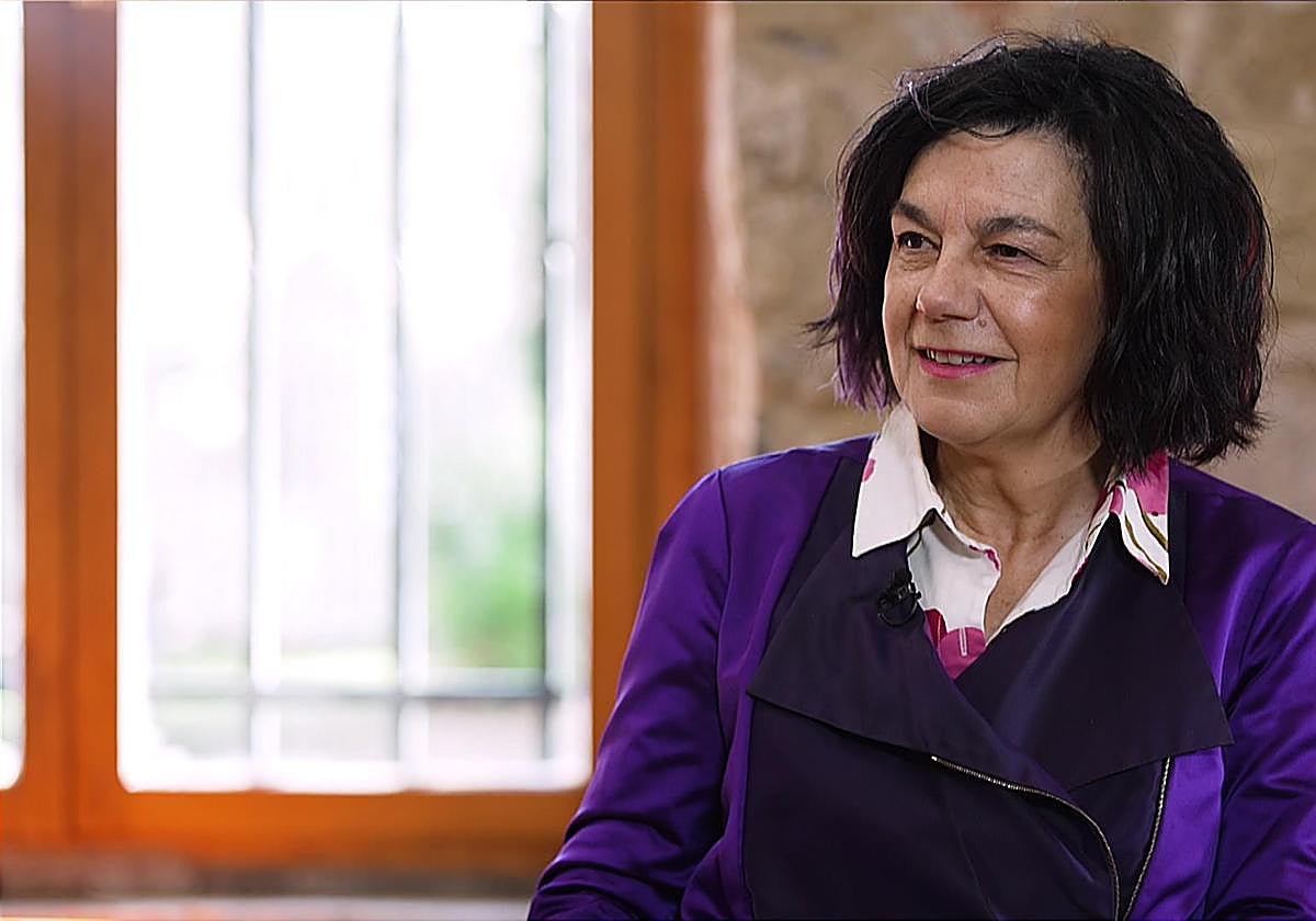 Miren Billelabeitia, elkarrizketa batean.