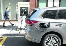 Elburgo y Sobrón tendrán ayudas para poner puntos de recarga de vehículos eléctricos.