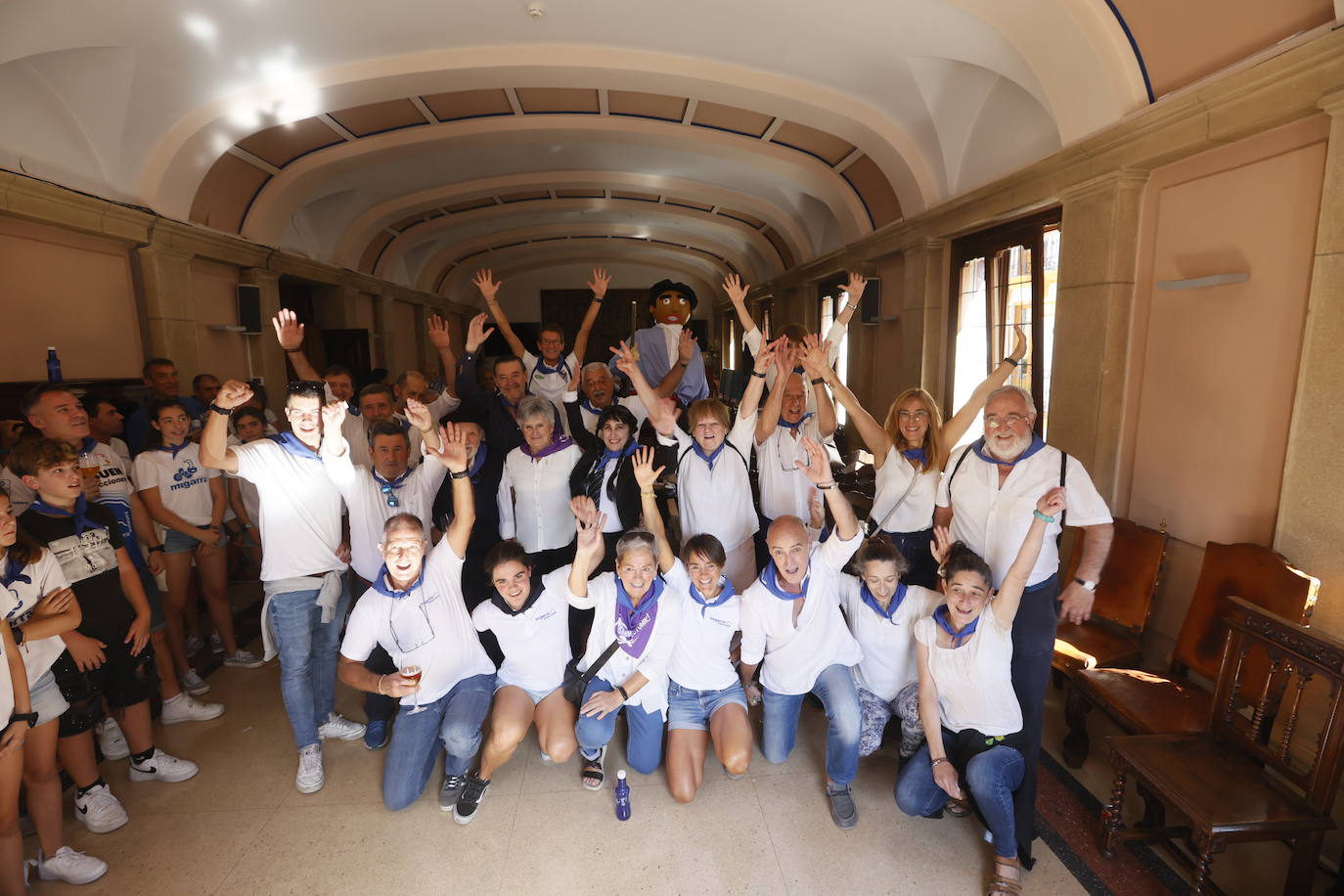 Las mejores imágenes del txupinazo de los Sanfaustos