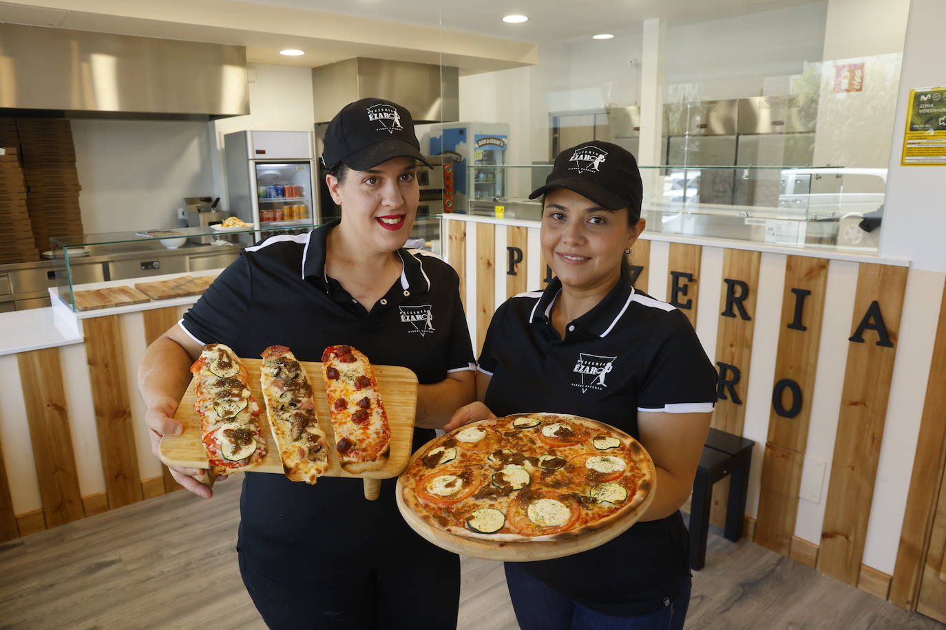 Las pizzas caseras, muy sabrosas y de masa fina de Lakua