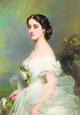 Imagen - Adelina Patti, retratada por Franz Winterhalter (1865-70).