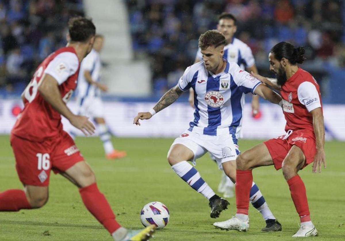 El Leganés endosa un severo correctivo al Amorebieta