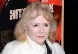 Piper Laurie durante la premier de 'Hitchcock' en noviembre de 2012.