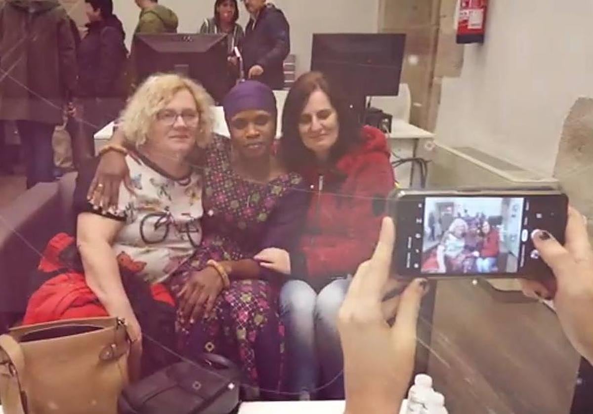 Fotograma del audiovisual que forma parte del proyecto 'Cruzando caminos' en Durango