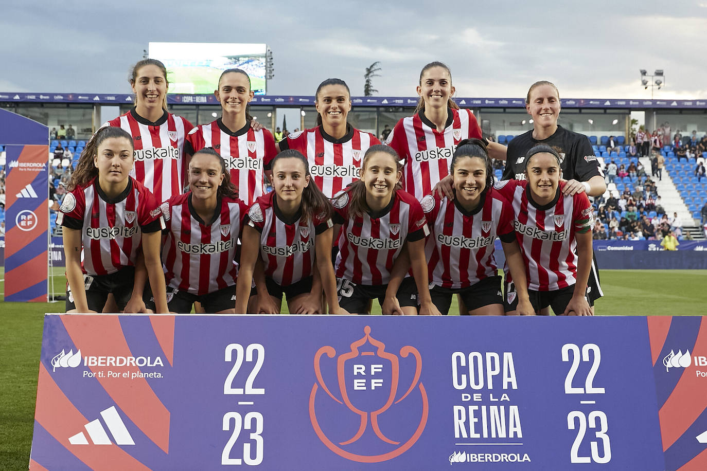 El equipo titular de la semifinal de la Copa de la Reina de la pasada edición