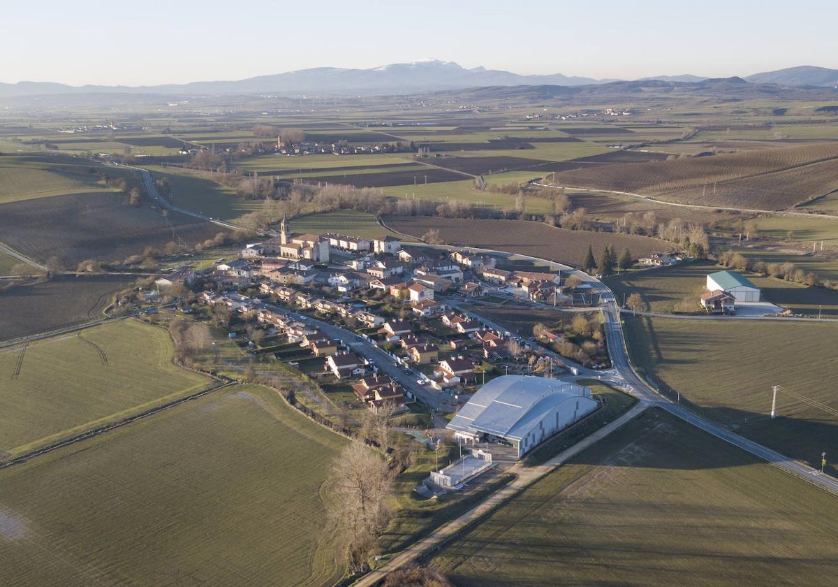 Imagen aérea de Elburgo