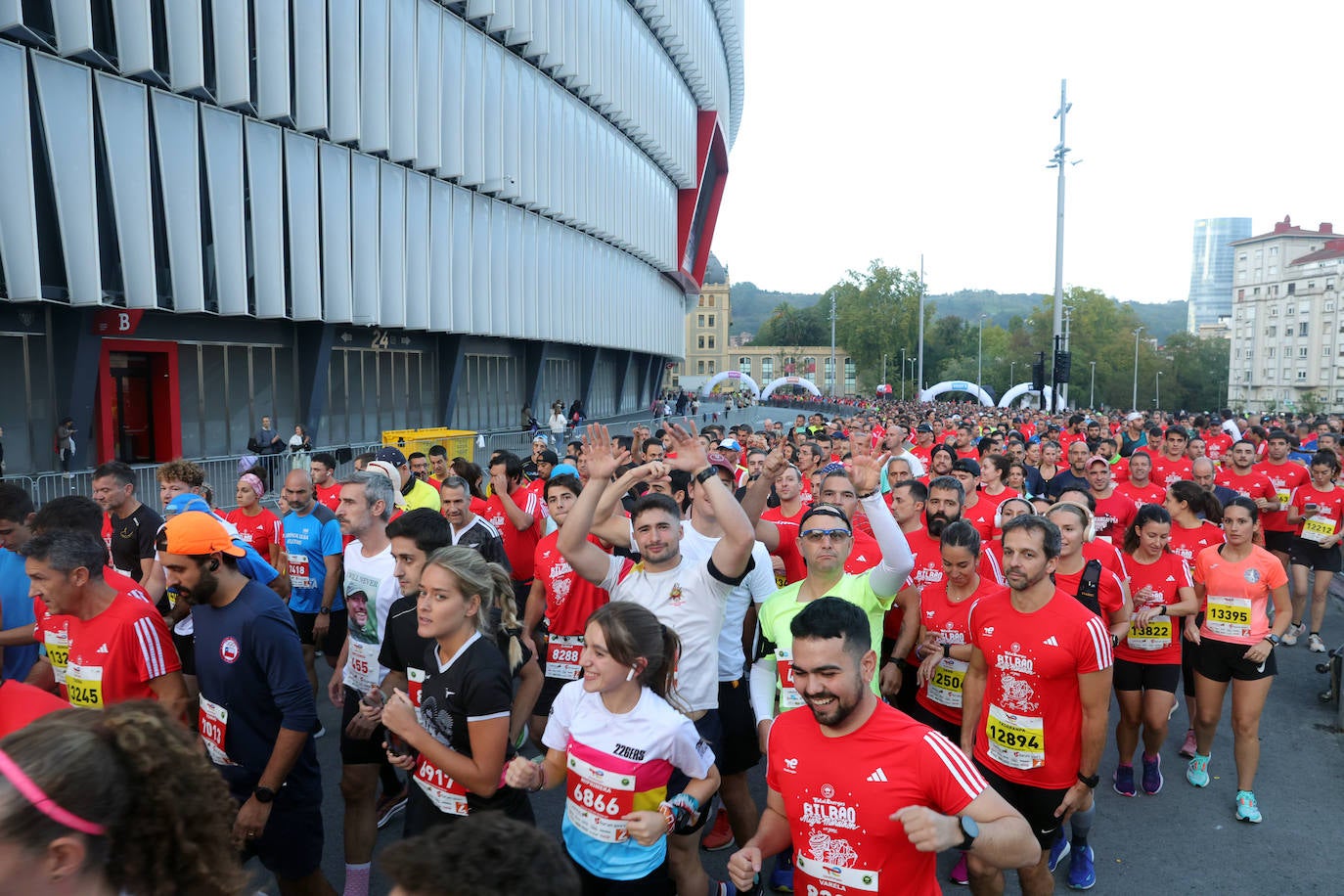 Una Bilbao Night Marathon de récord