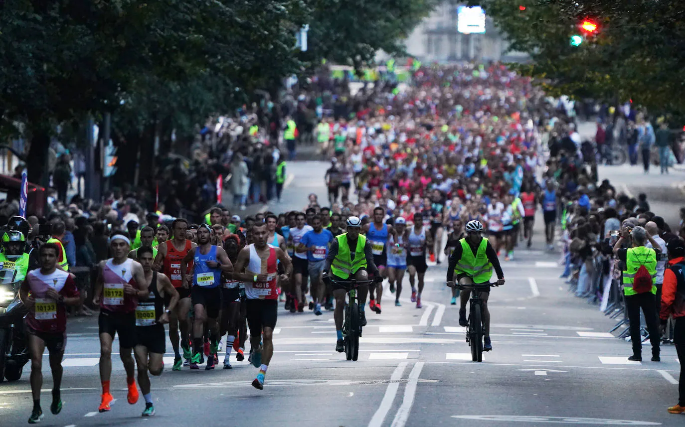 Una Bilbao Night Marathon De Récord | El Correo