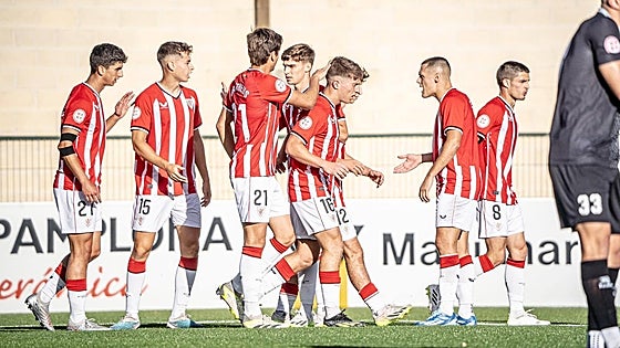 El Bilbao Athletic muestra con goles que sigue de dulce