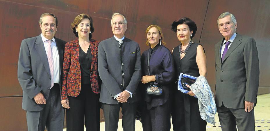 José Bejar, Ana Alonso, Juan Ignacio Unda, Nieves Rabadán, María Dolores Urraza y Juan Manuel de la Sen. 