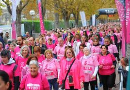 Vitoria se vuelca contra el cáncer de mama