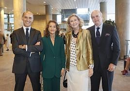 Antón Pipaón, Susana Palomino, Cristina Anduiza y Jorge de la Rica.