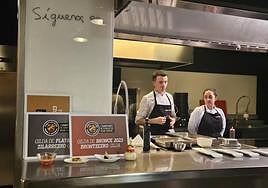 El chef Antxon Bedmar se llevó el premio a mejor gilda en el primer Campeonato de Euskadi dedicado a ese preciado pintxo.