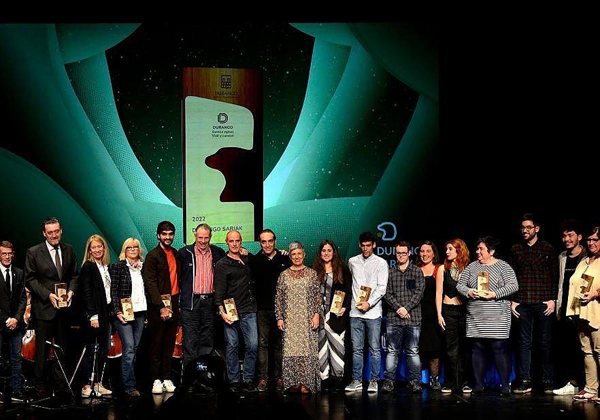 Imagen de la primera edición de los premios Durango