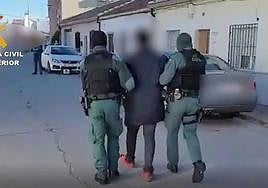Detención de uno de los implicados en la operación 'Virgin'.