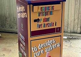 Este año los folletos se podrán introducir en estos buzones.