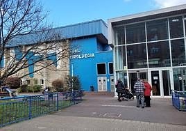 Vista exterior del polideportivo de Arrigorriaga.