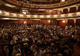 El borrador contempla una partida para la reforma del Teatro Principal, uno de los escenarios del Festival de Jazz de Vitoria.