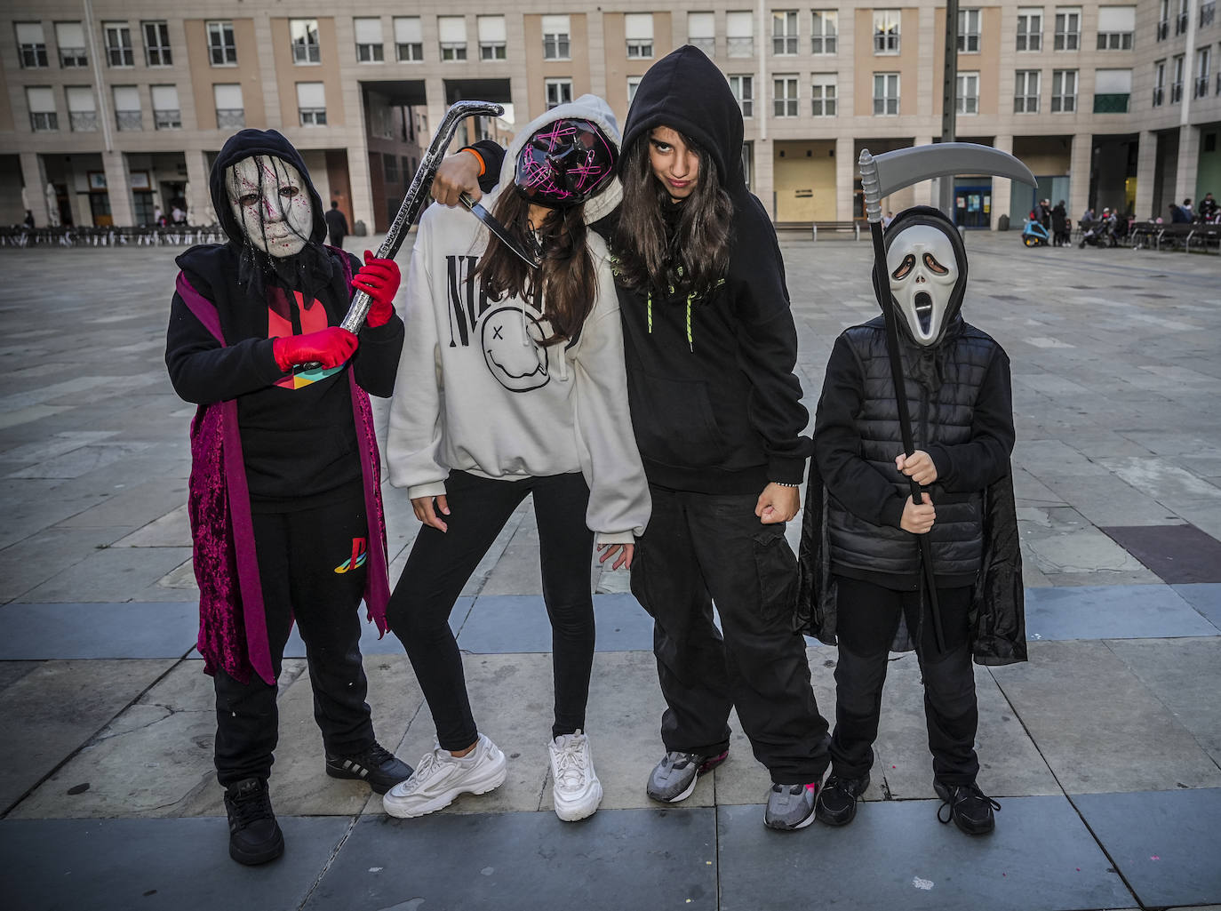 Vitoria se entrega a la noche de Halloween