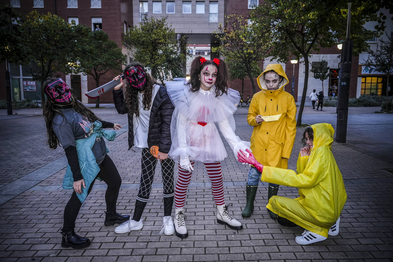 Vitoria se entrega a la noche de Halloween