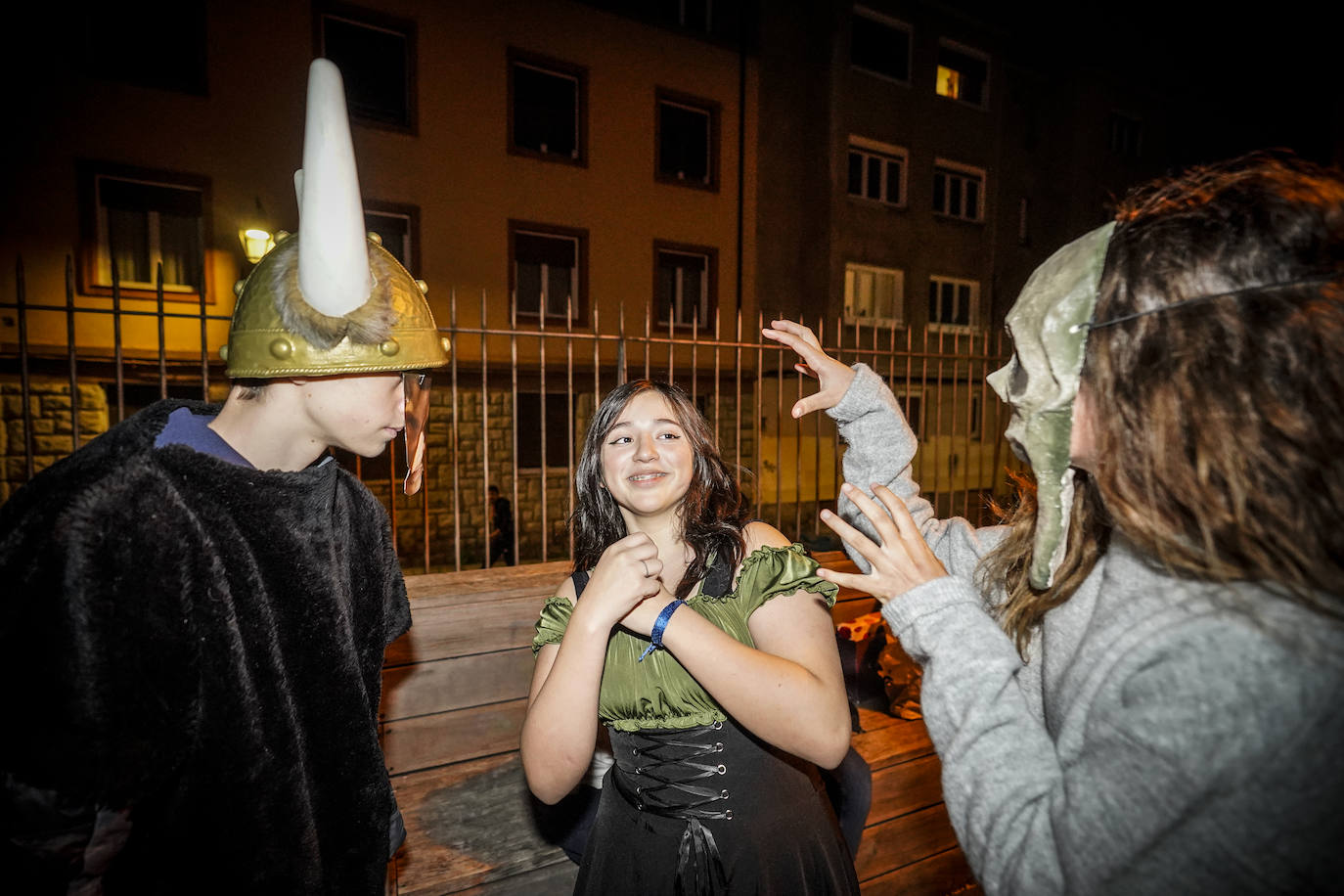 Vitoria se entrega a la noche de Halloween