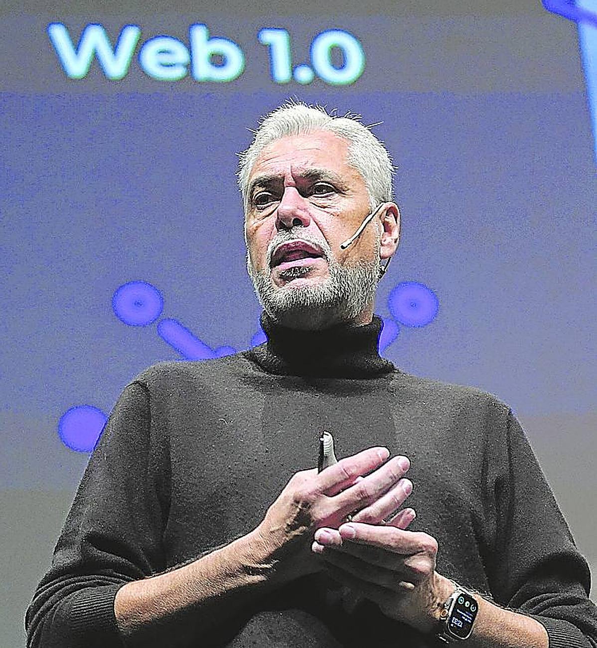 El divulgador Enrique Dans, durante su intervención.