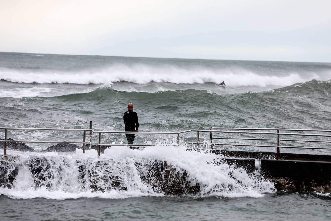 Las imágenes que deja la borrasca Domingos