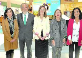 Ainhoa Tobías, Raimundo Ruiz de Escudero, Amaia Castillo, Irma Basterra y Patricia Sanz.