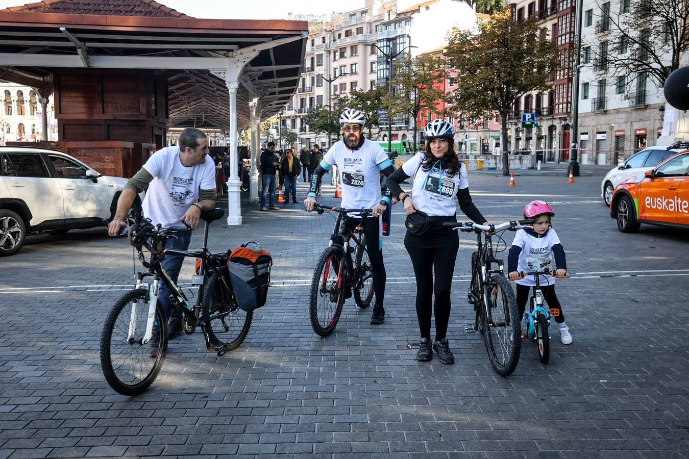 Bicicletada Bridgestone en Bilbao