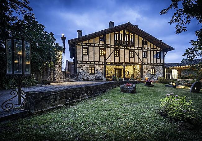 casa rural Iruaritz, en Lezama.