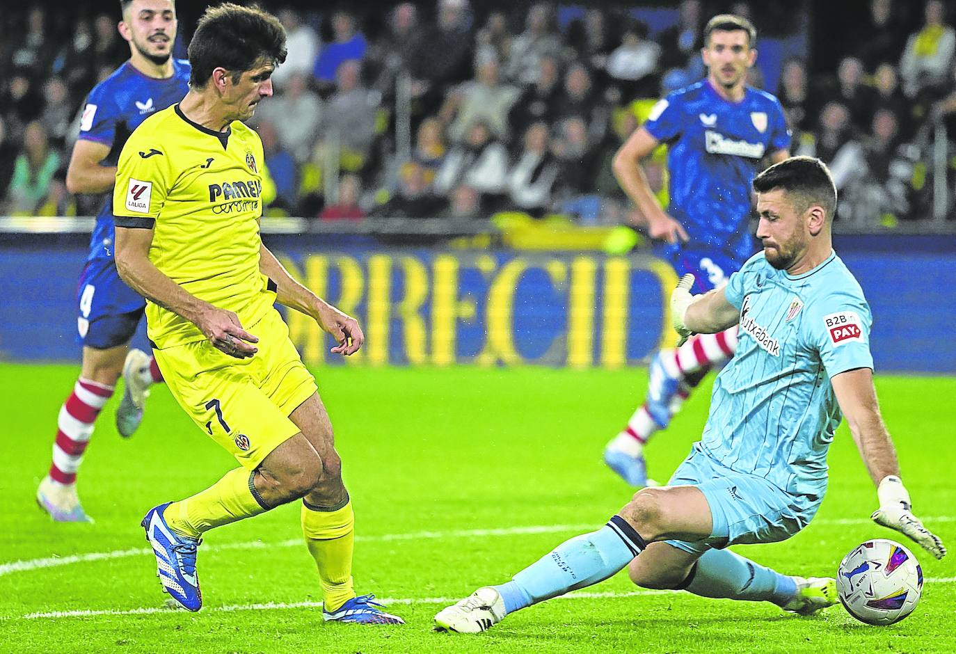 El Athletic pasa de la exhibición al susto