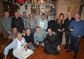 La cena en la sociedad gastronómica Amairu-Bat, en imágenes