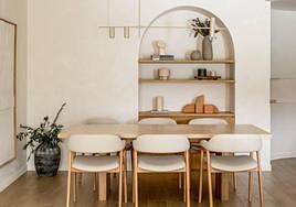 El piso de una pareja en Leioa de estilo mediterráneo en el que se respira calma.