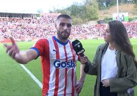 El jugador del Girona David López se retracta tras acusar al árbitro Ortiz Arias de haberle insultado: «Cometí un error»