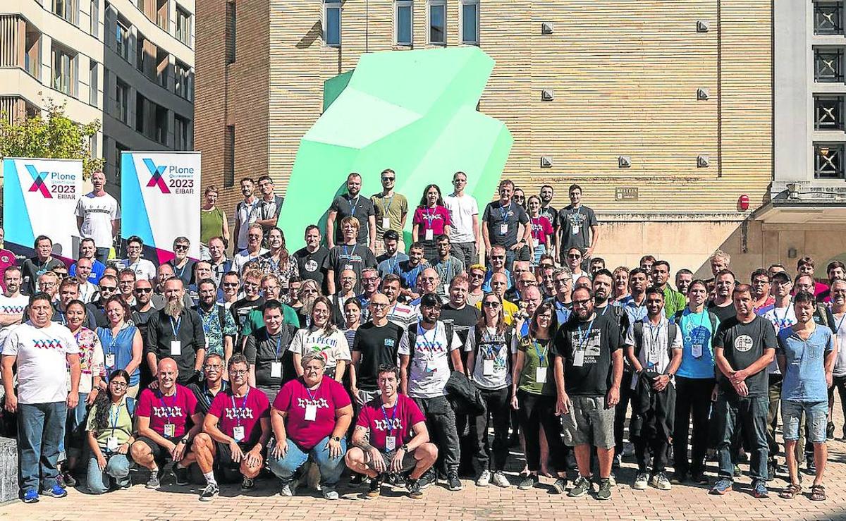 Eibar se ha convertido en una ciudad que está acogiendo congresos de mediano formato como el Ploneconf celebrado en octubre.