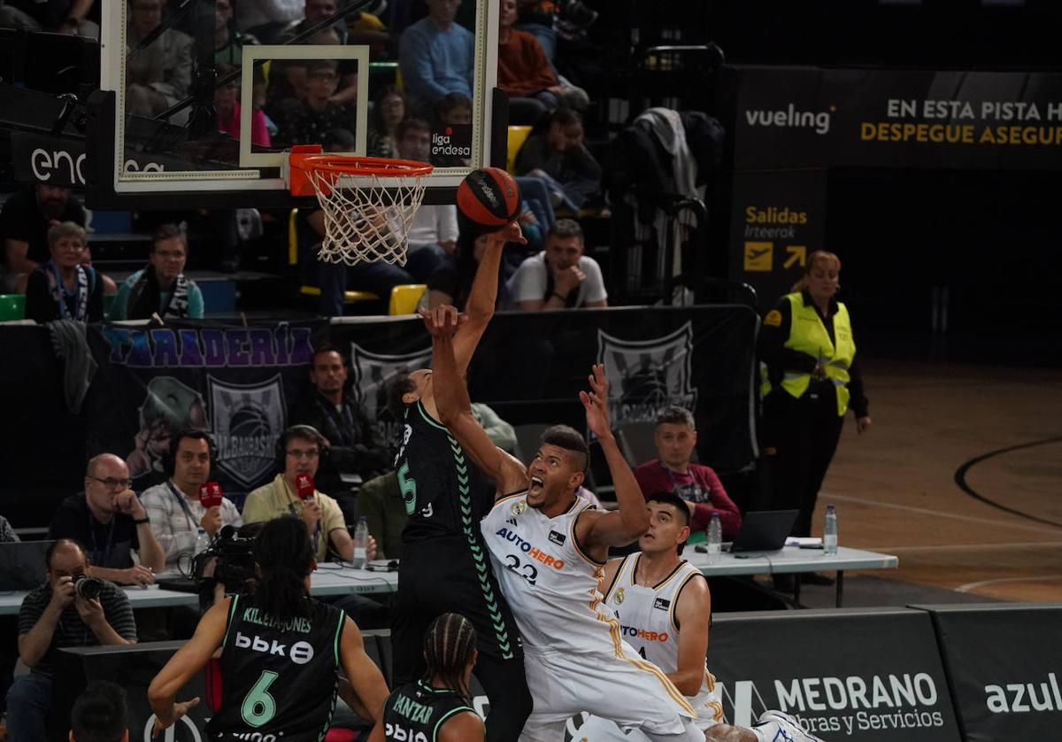 Bilbao Basket - Real Madrid: Pantzar, el mejor de los hombres de negro