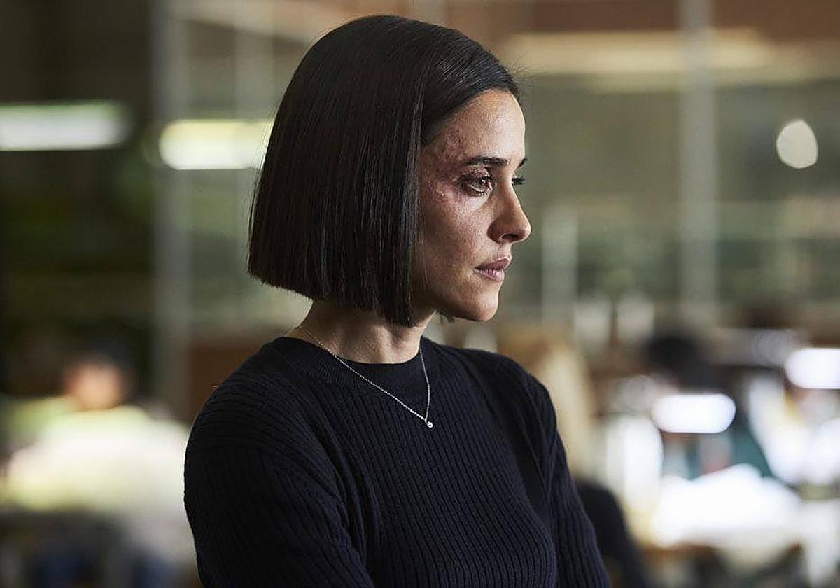 Macanera García en la serie 'La mesías'.