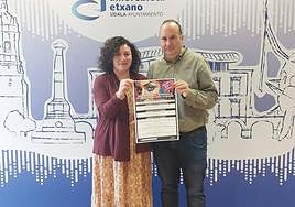 La alcaldesa Ainhoa Salterain y el concejal Jon Artabe han reivindicado su compromiso contra la violencia machista.