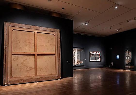 Una de las salas de la exposición 'Reversos' en el Prado.