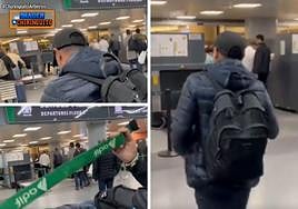 Xavi se salta la cola en la estación de Renfe de Atocha porque perdía el tren