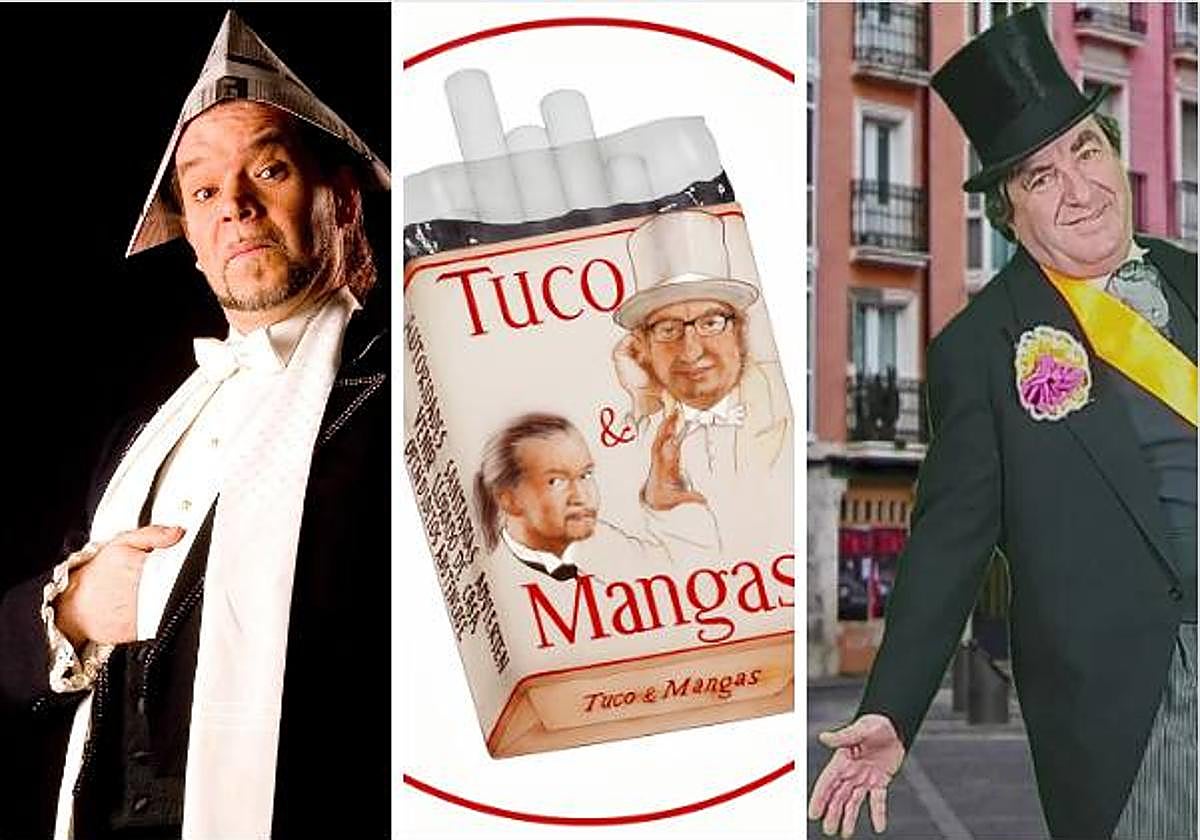 Alfonso Suescun, la imagen del espectáculo y Vicente Redondo, Tuco.